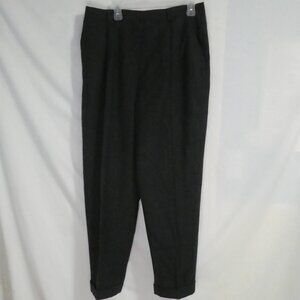 JONES NEW YORK ESSENTIALS | size 16 | Charcoal Trousers - Slacks - Dress Pants